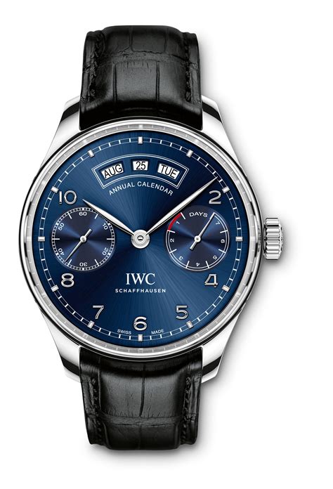 iwc 5035 replica|IWC Portugieser Annual Calendar Blue • IW5035.